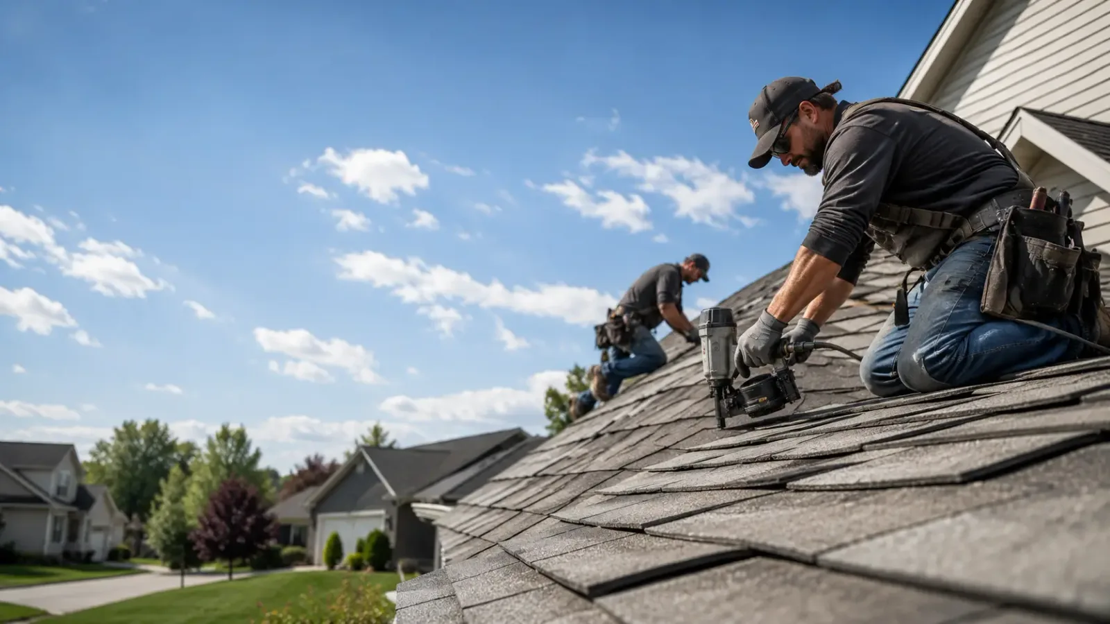 Storm Damage Roof Repair in Moundsville, WV near me